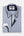 Sport Herren Hemd Jacquard Blau Weiss