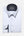 Marco Polo Iconic Herren Hemd Jacquard Weiss Hellblau