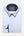 Camisa Hombre Popelin Blanco Azul
