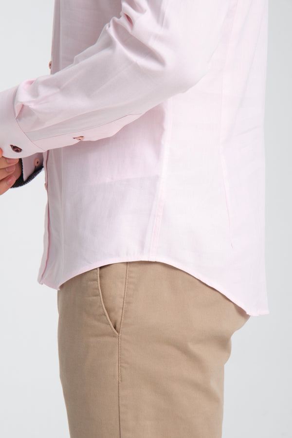 Camicia Uomo Sport Oxford Rosa