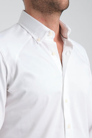 Essentials Satin Man Shirt White