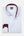 Chemise Homme Sport Popelin Blanc Bleu clair Sans repassage