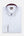 Camisa Hombre Sport Popelin Blanco Azul Claro Sin plancha