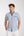 Iconic Herren Hemd Kurzarm Leinen Weiss Blau