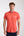 Herren Hemd Kurzarm Poplin Stretch Rot