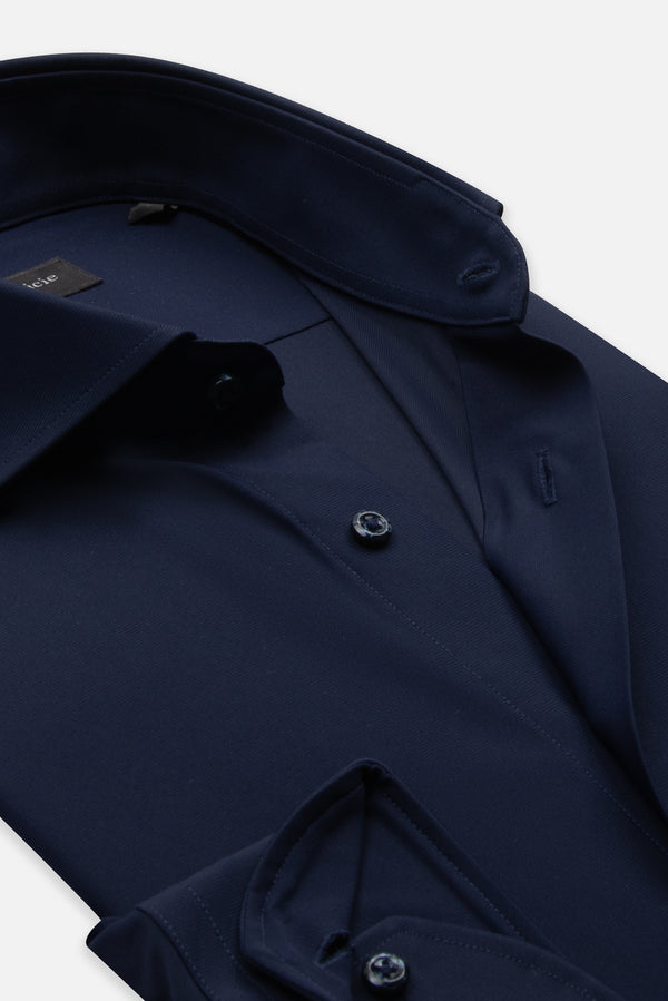 Essentials Tencel Man Shirt Blue