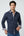 Herren Hemd Poplin Stretch Blau