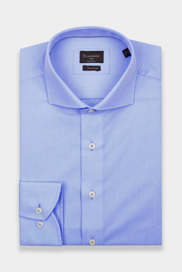 Marcello Essentials Poplin Man Shirt Light Blue