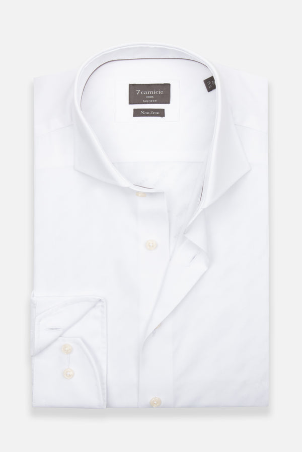 Marcello Essentials Twill Man Shirt White Non Iron