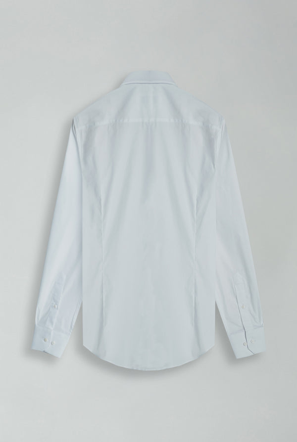 Camicia Uomo Cotone Premium Oxford Pinpoint Bianco