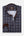 Poplin Stretch Man Shirt Blue Brown