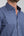 Poplin Stretch Man Shirt Navy Blue White