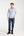 Firenze Sport Poplin Stretch Man Shirt White Light Blue