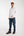 Camisa Hombre Firenze Sport Popelin Stretch Blanco Azul