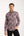 Camicia Uomo Firenze Sport Popelin Stretch Grigio Rosso