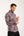 Camicia Uomo Firenze Sport Popelin Stretch Grigio Rosso