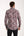 Camicia Uomo Firenze Sport Popelin Stretch Grigio Rosso