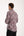 Camicia Uomo Firenze Sport Popelin Stretch Grigio Rosso