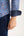 Firenze Sport Herren Hemd Poplin Stretch Blau Orange
