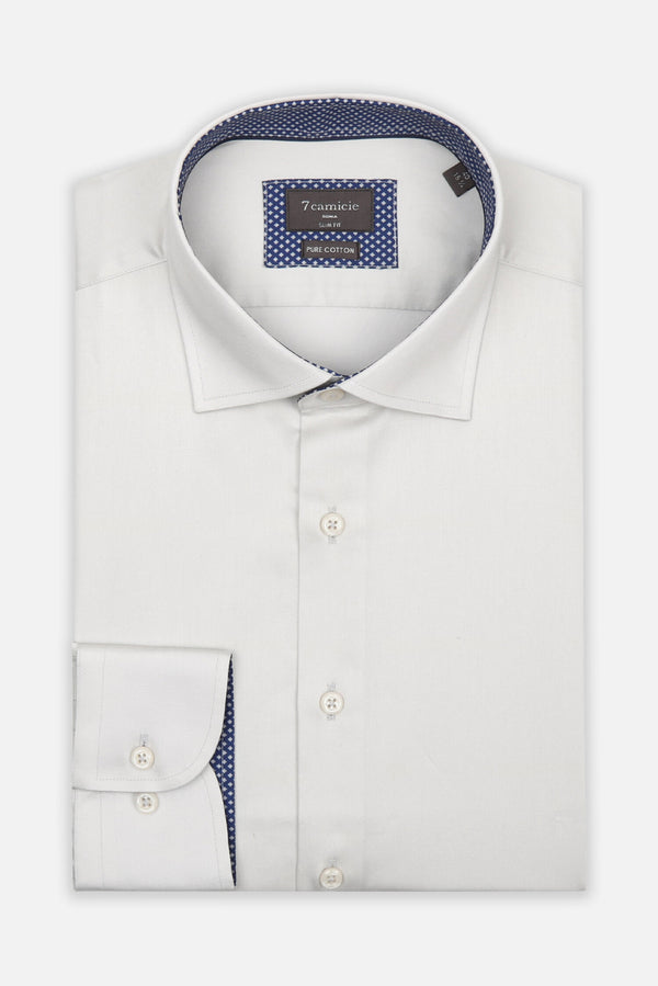 Chemise Homme Firenze Sport Satin Gris