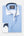 Camicia Uomo Popelin Stretch Bianco Blu