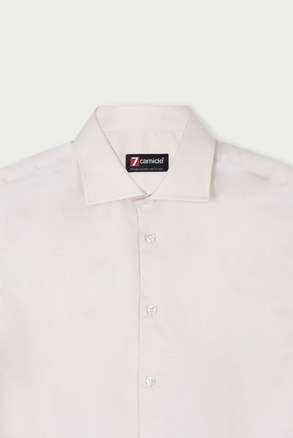 Camisa Hombre Firenze Essential Satin Blanco