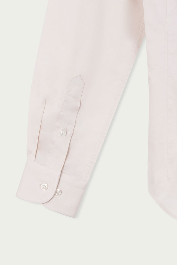 Camisa Hombre Firenze Essential Satin Blanco