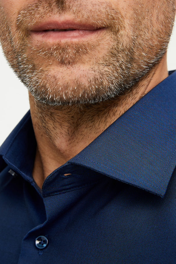 Firenze Essentials Twill Man Shirt Blue Non Iron