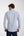 Firenze Essential Herren Hemd Leinen Weiss Blau