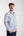 Firenze Essential Herren Hemd Leinen Weiss Blau