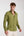 Camisa Hombre Firenze Essential Lino Verde