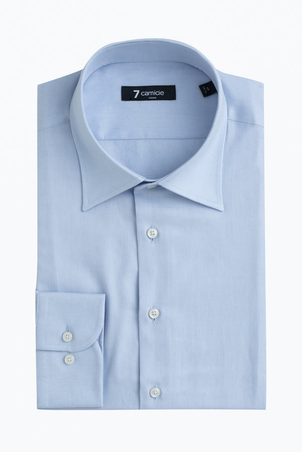 Romeo Essentials Oxford Man Shirt Light Blue