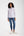 Silvia Iconic Damen Hemd Poplin Stretch Weiss Rosa