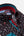 Camisa Hombre Roma Iconic Popelin Stretch Negro Rojo