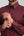 Camicia Uomo Roma Iconic Satin Rosso