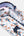 Roma Iconic Herren Hemd Poplin Stretch Weiss Blau