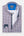Roma Iconic Herren Hemd Poplin Stretch Blau Rot