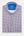 Roma Iconic Herren Hemd Poplin Stretch Blau Rot