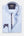 Camisa Hombre Roma Iconic Satin Azul Claro