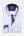 Roma Jaquard Man Shirt White Light Blue