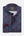 Camisa Hombre Roma Iconic Popelin Stretch Azul Naranja