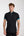 Roma Iconic Poplin Stretch Man Shirt Short Sleeve Black