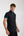 Roma Iconic Poplin Stretch Man Shirt Short Sleeve Black