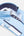 Roma Iconic Herren Hemd Kurzarm Poplin Stretch Hellblau Weiss