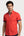 Camisa Hombre Manga corta Roma Iconic Popelin Stretch Rojo