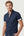 Camisa Hombre Manga corta Roma Iconic Popelin Stretch Azul