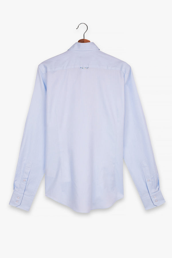 Roma Sport Oxford Man Shirt Light Blue