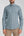 Roma Sport Herren Hemd Poplin Stretch Grau Hellblau