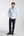 Camisa Hombre Roma Sport Armaturato Blanco Azul Claro