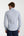 Camisa Hombre Roma Sport Popelin Stretch Blanco Azul Claro